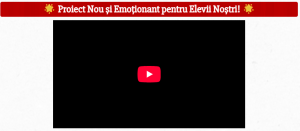 🌟 Proiect Nou și Emoționant pentru Elevii Noștri! 🌟